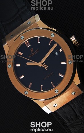 Hublot Classic Fusion King Gold Swiss Replica Watch - 1:1 Mirror Replica