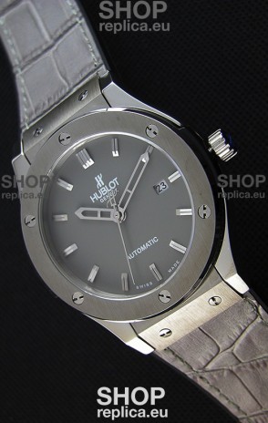Hublot Classic Fusion Racing Grey Titanium Swiss Replica Watch - 1:1 Mirror Replica