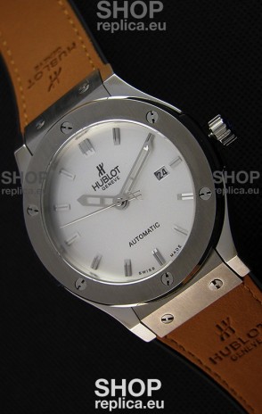 Hublot Classic Fusion Titanium Opalin Swiss Replica Watch - 1:1 Mirror Replica