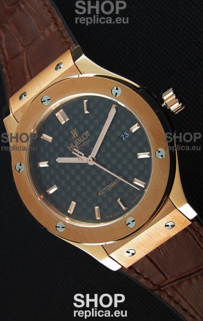 Hublot Classic Fusion King Gold Swiss Replica Watch - 1:1 Mirror Replica