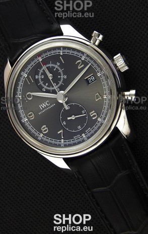 IWC Portugieser Chronograph Classic IW390302 Grey Dial Swiss Replica Watch 