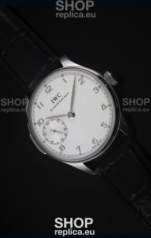 IWC Portuguese Handwind Ref# IW5242 Swiss 1:1 Mirror White Dial Watch