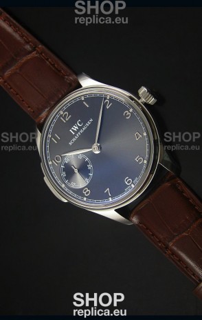 IWC Portuguese Handwind Ref# IW5242 Swiss 1:1 Mirror Grey Dial Watch