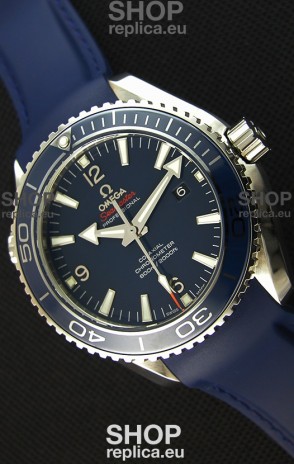 Omega Seamaster Planet Ocean Swiss Blue Strap Replica 45MM 1:1 Ultimate Edition Watch 