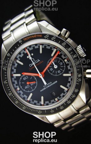 Omega Speedmaster Racing Co-Axial Master Chronograph Swiss Replica Watch Black Dial