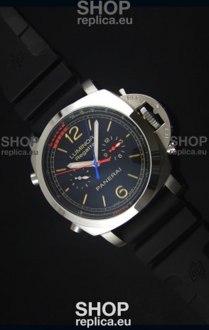 Panerai Luminor Regatta Japanese Replica Watch in Steel Case