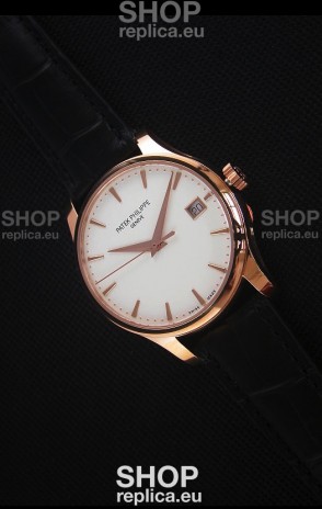 Patek Philippe #Ref 5227 Yellow Gold Watch in White Dial 1:1 Swiss Replica Watch 