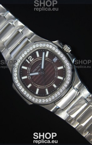 Patek Philippe Ladies Nautilus Stainless Steel Watch 36MM 