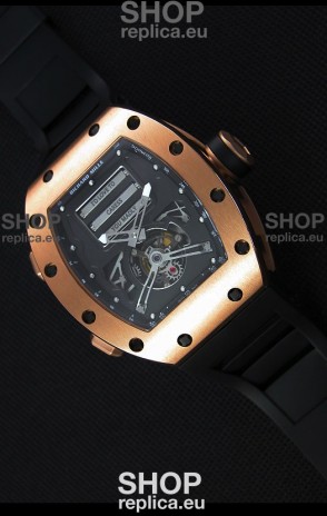 Richard Mille RM069 Tourbillon Erotic Pink Gold Case Replica Watch 