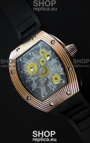 Richard Mille RM 018 Tourbillon Hommage A Boucheron Swiss Watch Yellow Gold Case