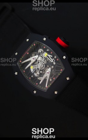 Richard Mille RM027 Tourbillon Rafael Nadal Edition Swiss Watch in PVD Casing