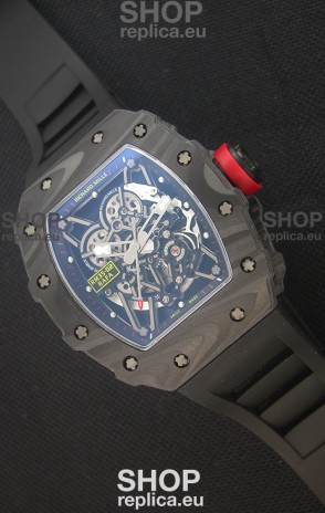 Richard Mille RM035-2 Rafael Nadal Forged Carbon Case with Red Crown