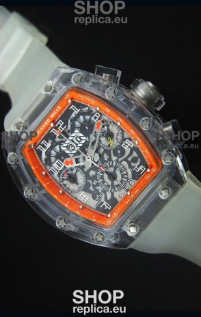 Richard Mille RM056-1 Tourbillon Felipe Massa Chronograh Orange Bezel Watch
