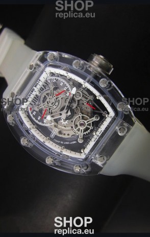 Richard Mille RM56-01 AN Saphir White Edition Replica Watch 