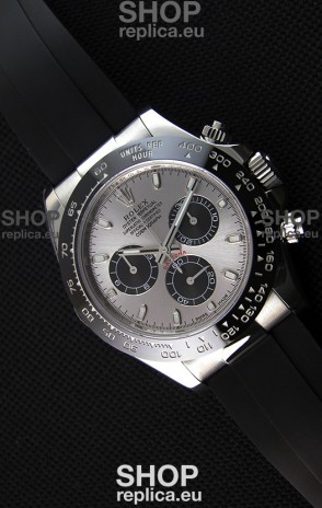 Rolex Cosmograph Daytona 116519LN Steel and Black Dial Original Cal.4130 Movement - Ultimate 904L Steel Watch 