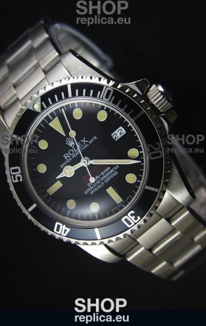 GOLDMOVEMENT - Rolex Sea Dweller Double Red 1665 Vintage Edition Swiss Watch 1:1 Mirror Replica Edition