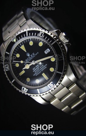 GOLDMOVEMENT - Rolex Sea Dweller Submariner 2000 Vintage Styled Swiss Replica Watch