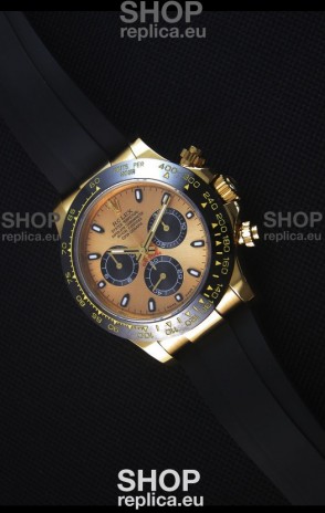 Rolex Daytona 116515 Everose 1:1 Mirror Replica Yellow Gold Swiss Watch