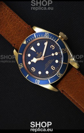 Tudor Heritage Bronze Black Bay Blue Bucherer Limited Edition Swiss Watch 1:1 Mirror Replica