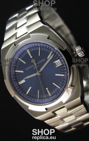 Vacheron Constantin Overseas Blue Dial Swiss Replica 1:1 Mirror Watch 