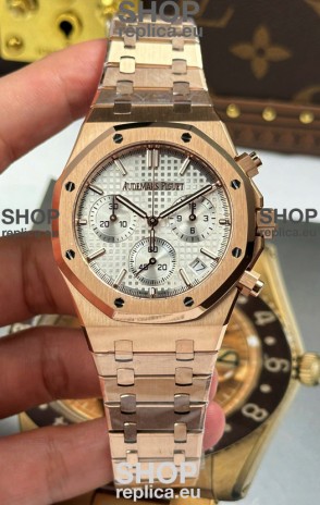 Audemars Piguer Royal Oak Chronograph 26240 Rose Gold Chronograph Super Clone Watch