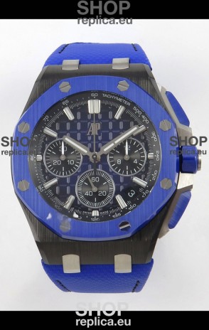 Audemars Piguet Super Clone Royal Oak Offshore Ceramic Casing Blue Dial Watch 