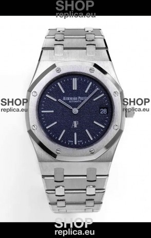 Audemars Piguet Super Clone Royal Oak 16202BC Extra Thin Super Clone Watch Blue Dial