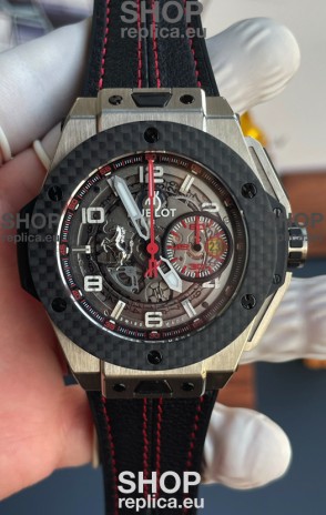 Hublot Big Bang Super Clone Ferrari Titanium Edition in Ceramic Casing