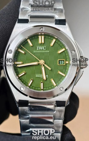 IWC Super Clone Ingenieur IW3289 Green Dial Swiss Replica Watch 