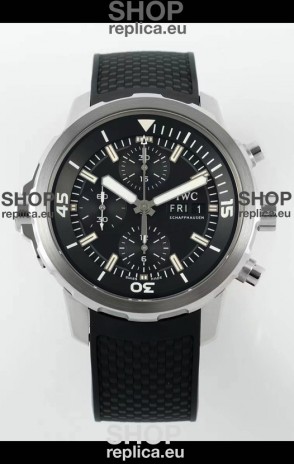 IWC Super Clone Aquatimer Chronograph IW376804 Swiss Replica Black Dial
