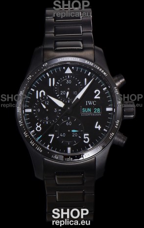 IWC Pilot's IW388306 Super Clone Chronograph 41 Mercedes-AMG Pertonas F1 Ceramic Watch