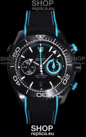 Omega Super Clone Planet Ocean 600M Chronograph Emirates Edition Swiss Replica