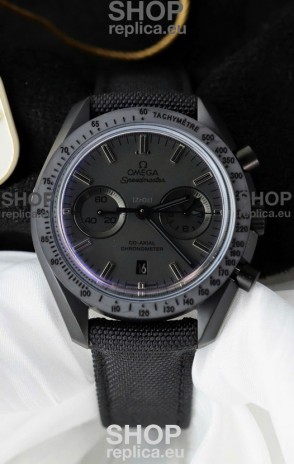 Omega Speedmaster Dark Side of the Moon Black Strap - 1:1 Super clone Replica Watch