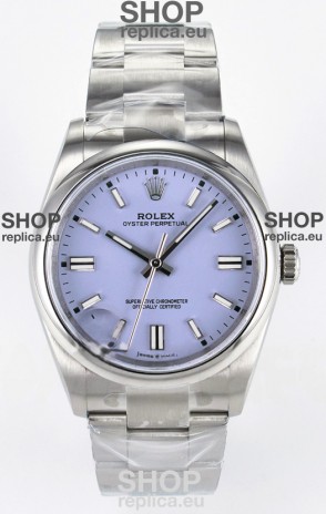 Rolex Oyster Perpetual Super Clone REF#126000 36MM Purple Dial Swiss Replica