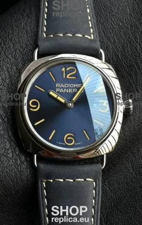 Panerai Super Clone Radiomir PAM1383 Swiss Replica Watch - 45MM Blue Dial 