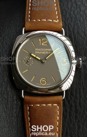 Panerai Super Clone Radiomir PAM1385 Swiss Replica Watch - 45MM Grey Dial 