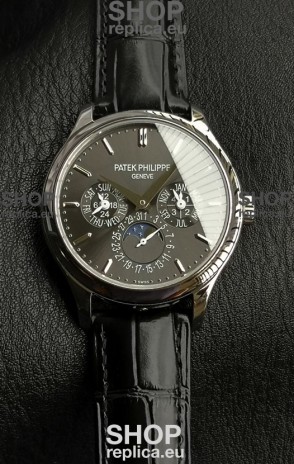 Patek Philippe Complications 5327G-001 Grey Dial Swiss Replica Watch 