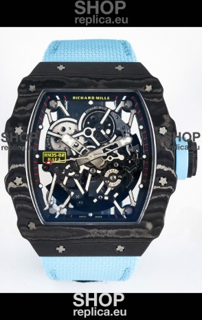 Richard Mille 035-02 Black NTPT Real Vaucher Movement Super Clone Watch 