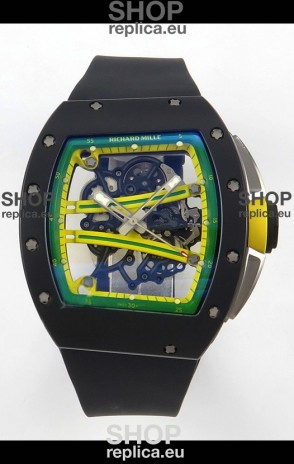 Richard Mille Super Clone RM061 Ceramic RMUL2 Edition Watch Green Dial