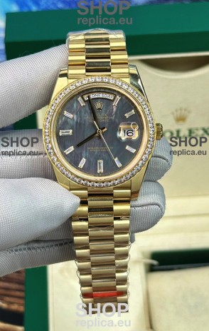 Rolex Day Date Presidential 18K Rose Gold Watch 40MM - Pearl Dial 1:1 Mirror Quality