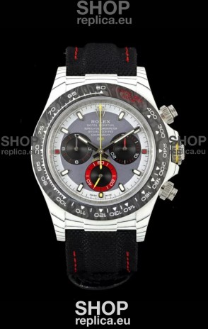 Rolex Daytona DiW Bachi Edition Watch - Forged Cabon Casing 1:1 Mirror Replica