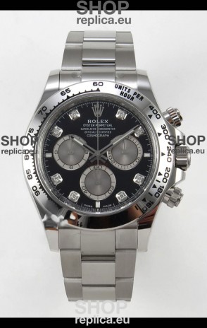 Rolex Daytona Super Clone 126509 Black Dial Cal.4131 Movement - 904L Steel Watch