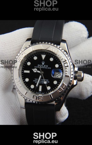 Rolex Yachtmaster Stainless Steel Japanese Replica Watch - 40MM