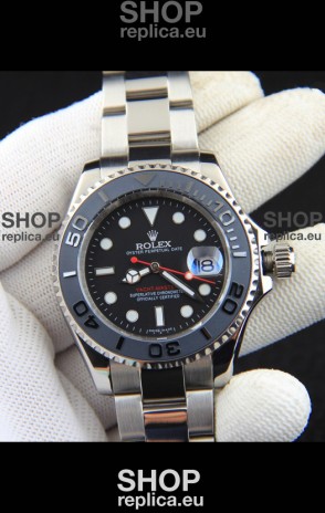 Rolex Yachtmaster Stainless Steel Japanese Replica Watch - 40MM