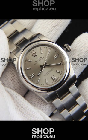 Rolex Oyster Perpetual Japanese Movement Replica Watch 36MM - Grey Dial