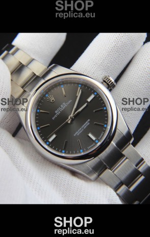Rolex Oyster Perpetual Japanese Movement Replica Watch 39MM - Grey Dial