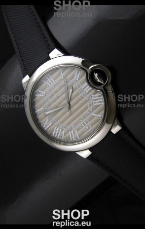 Cartier Ballon de Swiss Replica Automatic Watch in Grey Dial