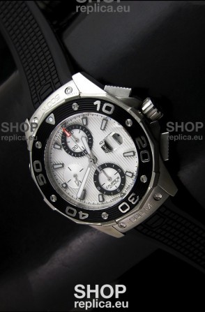 Tag Heuer Aquaracer Calibre 16 Swiss Watch in White Dial