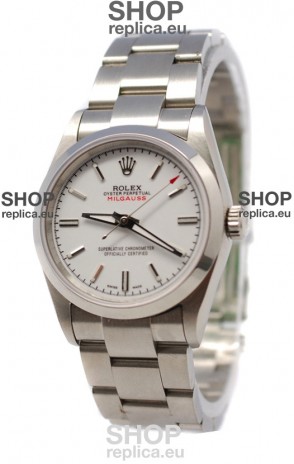 Rolex Milgauss Swiss Replica Watch - 40MM Off White Dial