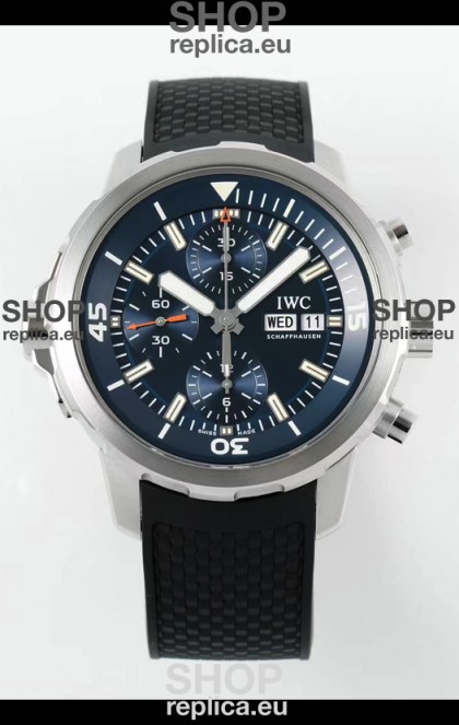 IWC Super Clone Aquatimer Chronograph IW376804 Swiss Replica Blue Dial